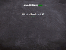 Tablet Screenshot of grundbildung.org